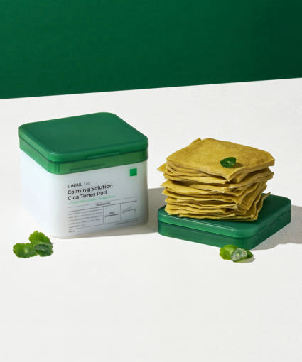 EUNYUL Lab Calming Solution CICA Toner Pad 60ea/190ml - LUUELA