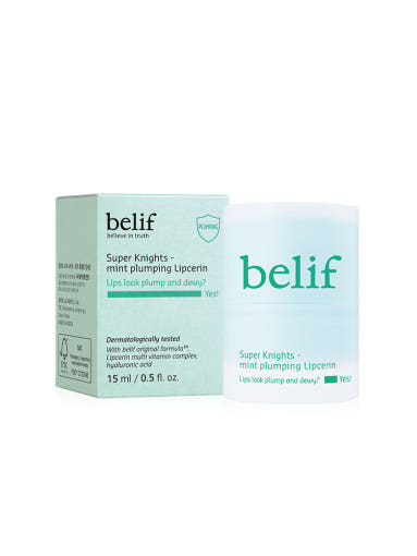belif Super Knight Mint Pluming Lipcerin 15ml - LUUELA