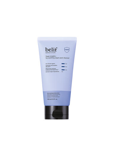 belif Super Knights Hy-soothing Vegan Pack Cleanser 150ml - LUUELA