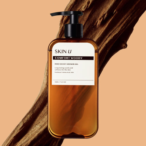SKIN U INNO:SCENT Shower Gel 500g #COMFORT WOODY - LUUELA