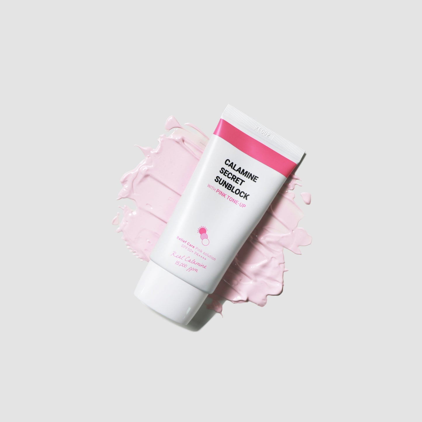 K-SECRET Calamine Secret Sunblock With Pink Tone-Up (SPF50+ PA++++) 50ml - LUUELA