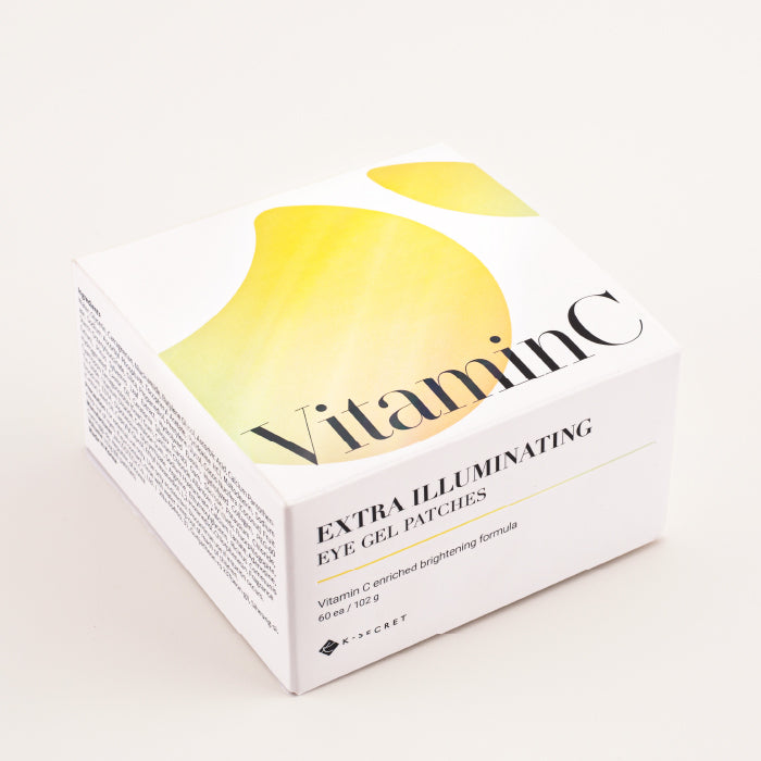 K-SECRET Extra Illuminating Eye Gel Patches 60ea/102g #VITAMIN C - LUUELA