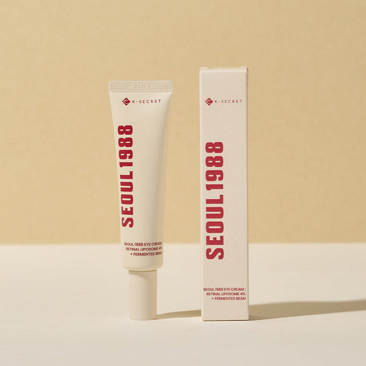 K-SECRET SEOUL 1988 Eye Cream : Retinal Liposome 4% + Fermented Bean 30ml - LUUELA