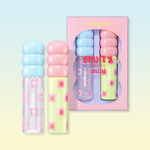 colorgram Fruity Glass Tint Mini Duo 1.6g*2ea - LUUELA