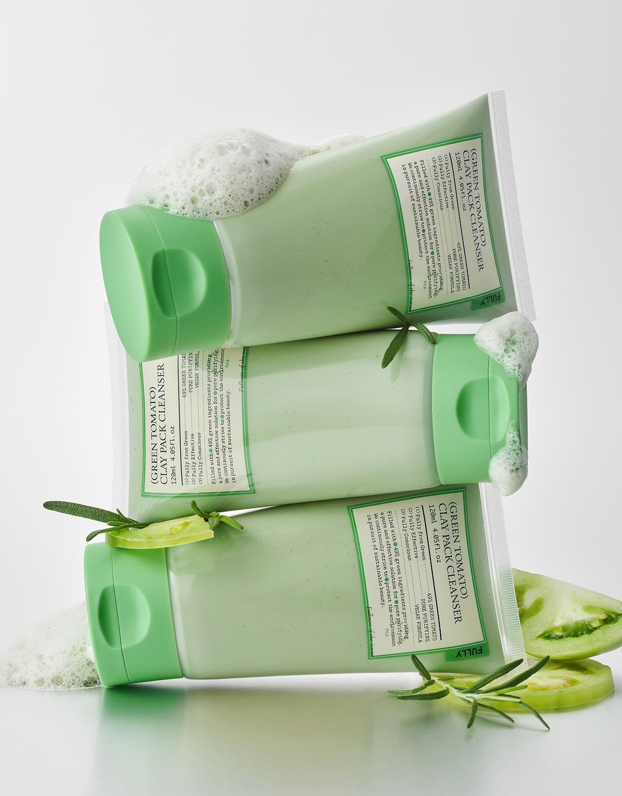 FULLY GREEN TOMATO CLAY PACK CLEANSER 120ml - LUUELA