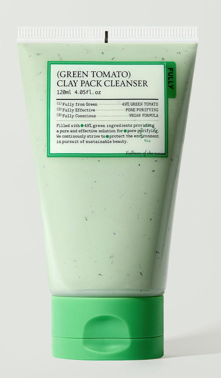FULLY GREEN TOMATO CLAY PACK CLEANSER 120ml - LUUELA