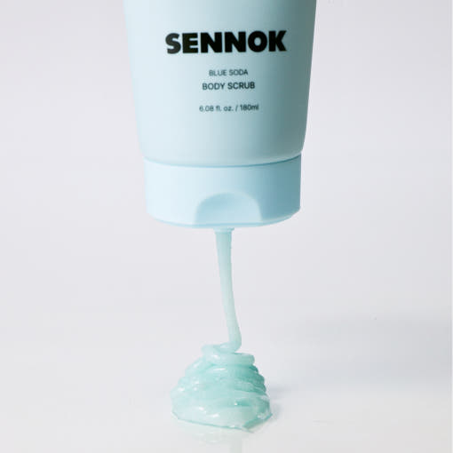 SENNOK Blue Soda Body Scrub 180ml - LUUELA
