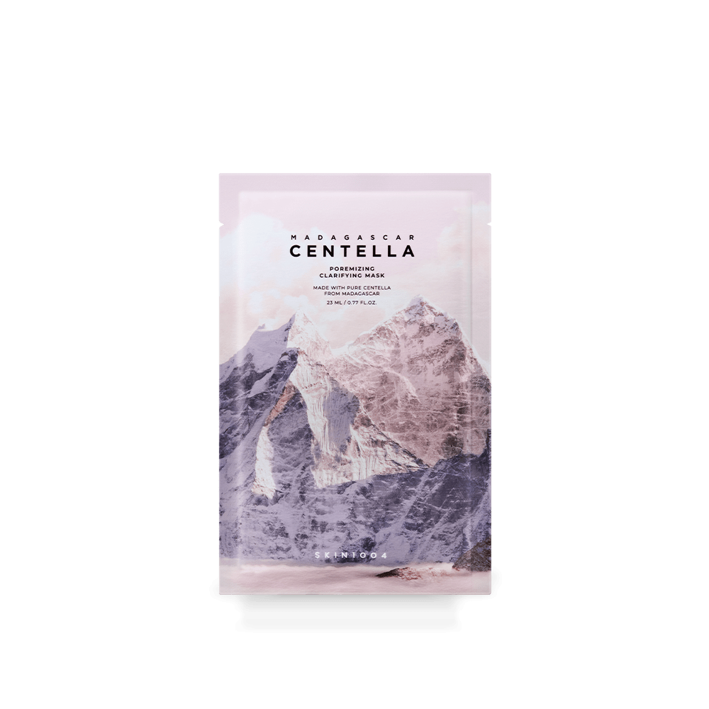 SKIN1004 MADAGASCAR CENTELLA POREMIZING CLARIFYING MASK 23ml*5ea - LUUELA