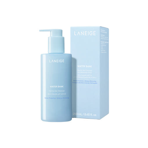 LANEIGE Water Bank Gentle Gel Cleanser 250ml - LUUELA