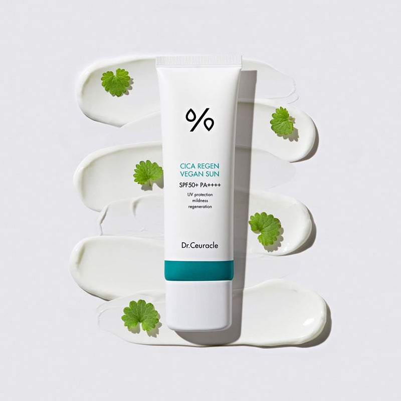 Dr.Ceuracle Cica Regen Vegan Sun SPF50+ PA++++ 50ml - LUUELA