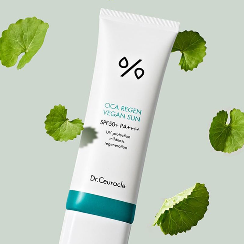Dr.Ceuracle Cica Regen Vegan Sun SPF50+ PA++++ 50ml - LUUELA