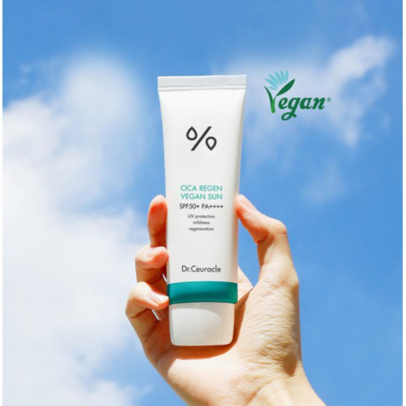 Dr.Ceuracle Cica Regen Vegan Sun SPF50+ PA++++ 50ml - LUUELA