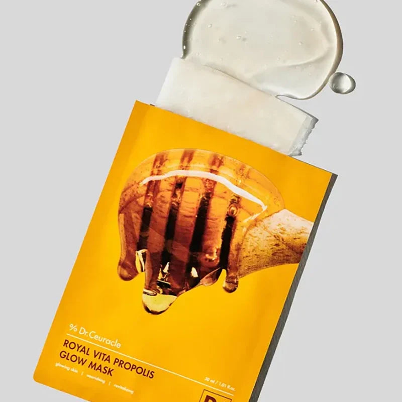 Dr.Ceuracle Royal Vita Propolis Anti-Oxidant Mask 30ml*10ea - LUUELA