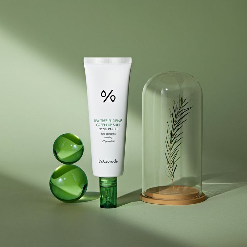 Dr.Ceuracle Tea Tree Purifine Green Up Sun SPF50 PA++++ 50ml - LUUELA