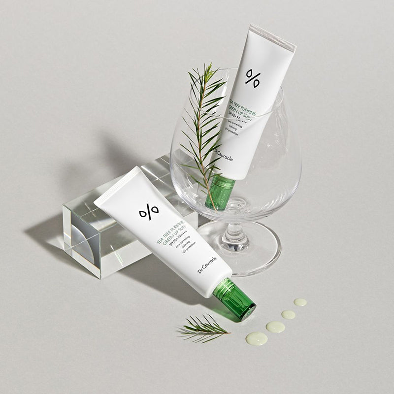 Dr.Ceuracle Tea Tree Purifine Green Up Sun SPF50 PA++++ 50ml - LUUELA