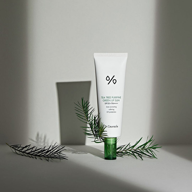 Dr.Ceuracle Tea Tree Purifine Green Up Sun SPF50 PA++++ 50ml - LUUELA