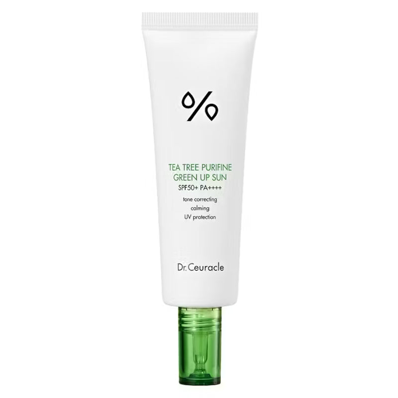 Dr.Ceuracle Tea Tree Purifine Green Up Sun SPF50 PA++++ 50ml - LUUELA