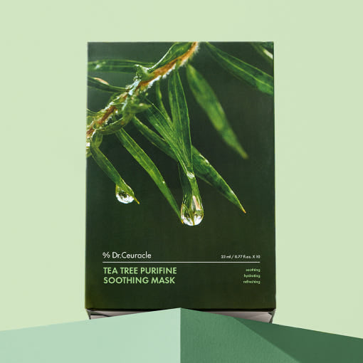 Dr.Ceuracle Tea Tree Purifine Soothing Mask 23ml*10ea - LUUELA