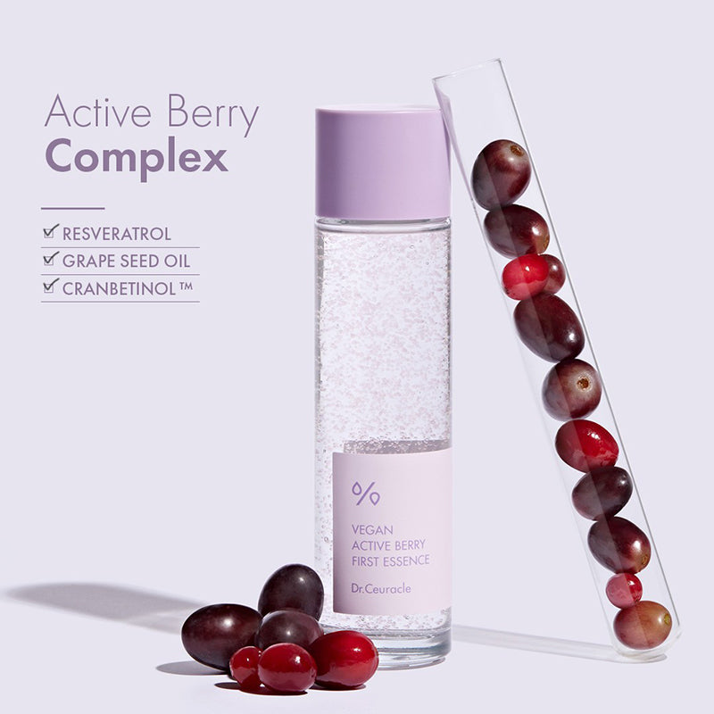 Dr.Ceuracle Vegan Active Berry First Essence 150ml - LUUELA