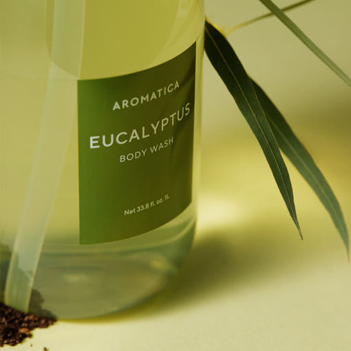AROMATICA Eucalyptus Body Wash 15 Amino 1000ml - LUUELA
