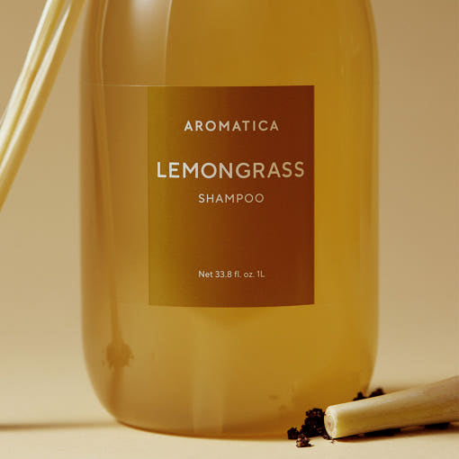 AROMATICA Lemongrass 7 Vita Shampoo 1L - LUUELA