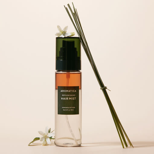 AROMATICA Replenishing Hair Mist Jasmine & Vetiver 100ml - LUUELA
