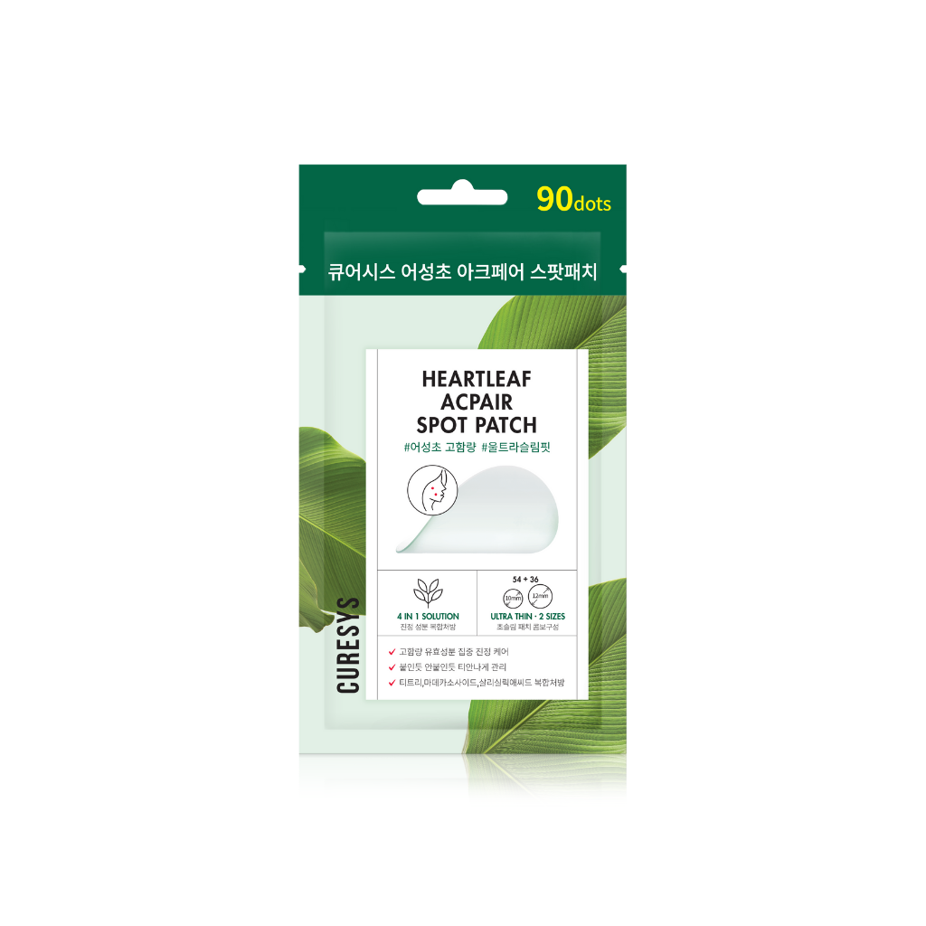 CURESYS Heartleaf Acpair Spot Patch (90pcs) - LUUELA