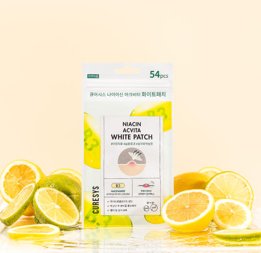 CURESYS Niacin Acvita White Patch (54pcs) - LUUELA