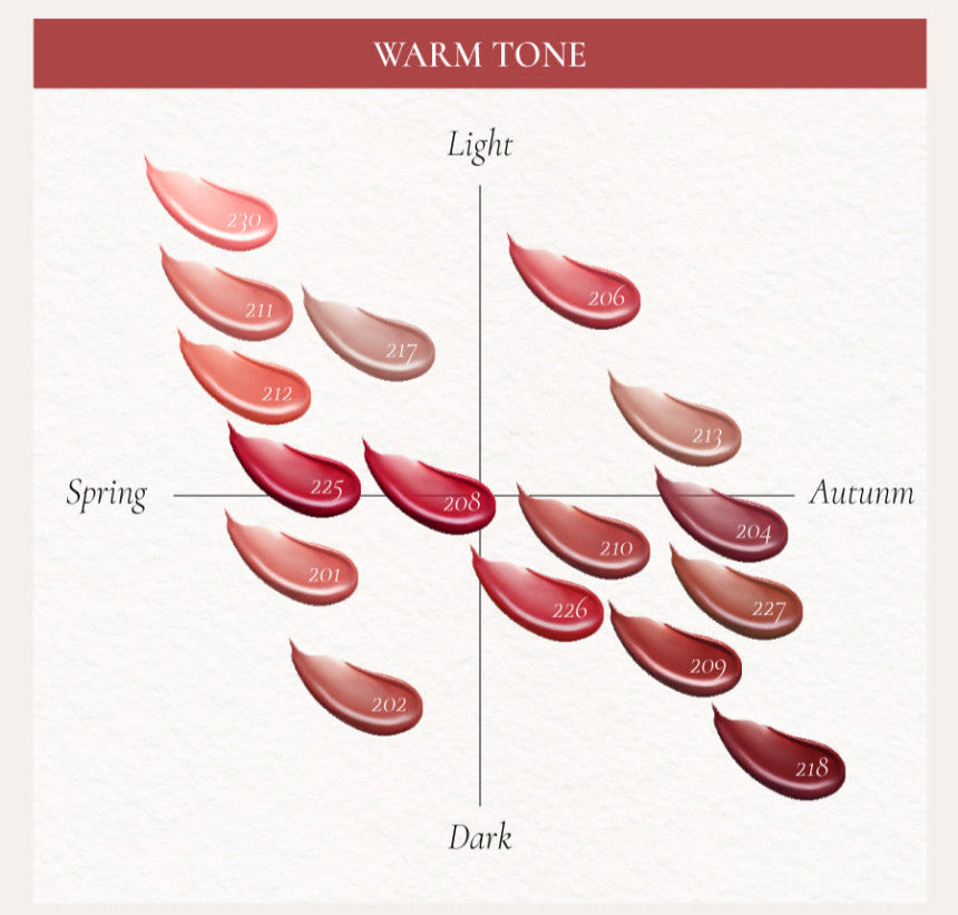 Dinto Blur-Glowy Lip Tint 3.5g (30colors) - LUUELA