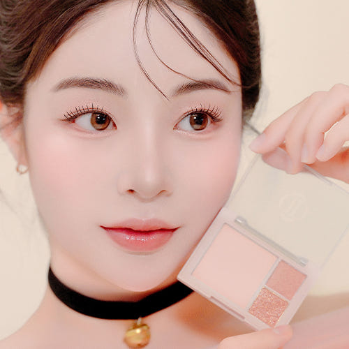 Dinto Cheek&Eye Multi-Use Palette 6.5g (3color) - LUUELA