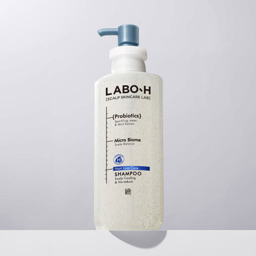 LABO-H Hair Loss Care Scalp Cooling & No Sebum Shampoo 400ml - LUUELA