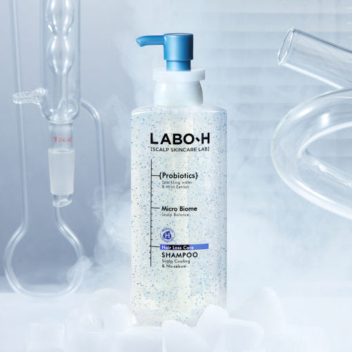 LABO-H Hair Loss Care Scalp Cooling & No Sebum Shampoo 400ml - LUUELA