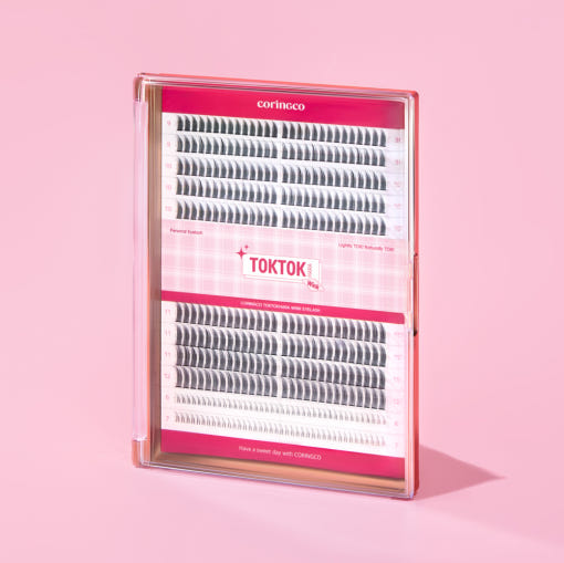 CORINGCO Toktok-Hara Wink Fake Eyelashes 292pcs (Mix Set) - LUUELA