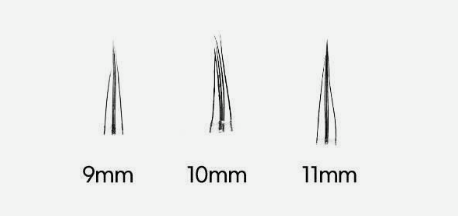 Fillimilli Point Piece Lashes (9,10,11MM) (90pcs) #A-SHAPE - LUUELA