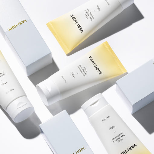 VARIHOPE 8 Days Pure Vitamin C Cleansing Foam 120ml - LUUELA