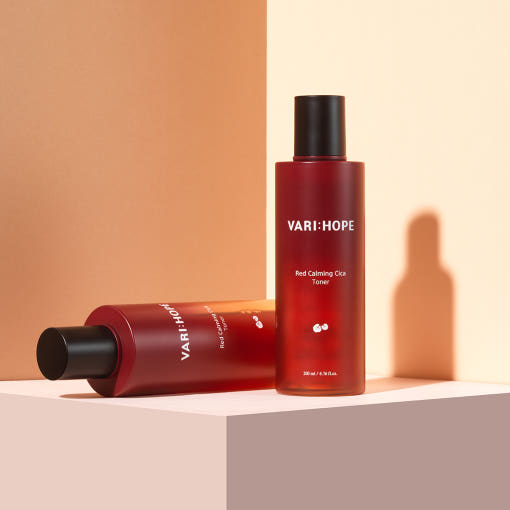 VARIHOPE Red Calming Cica Toner 200ml - LUUELA