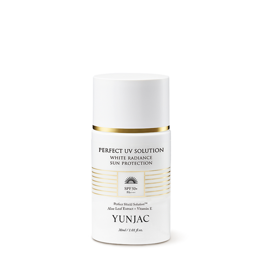 YUNJAC PERFECT UV SOLUTION White Radiance Sun Protection SPF 50+ PA++++ 30ml - LUUELA