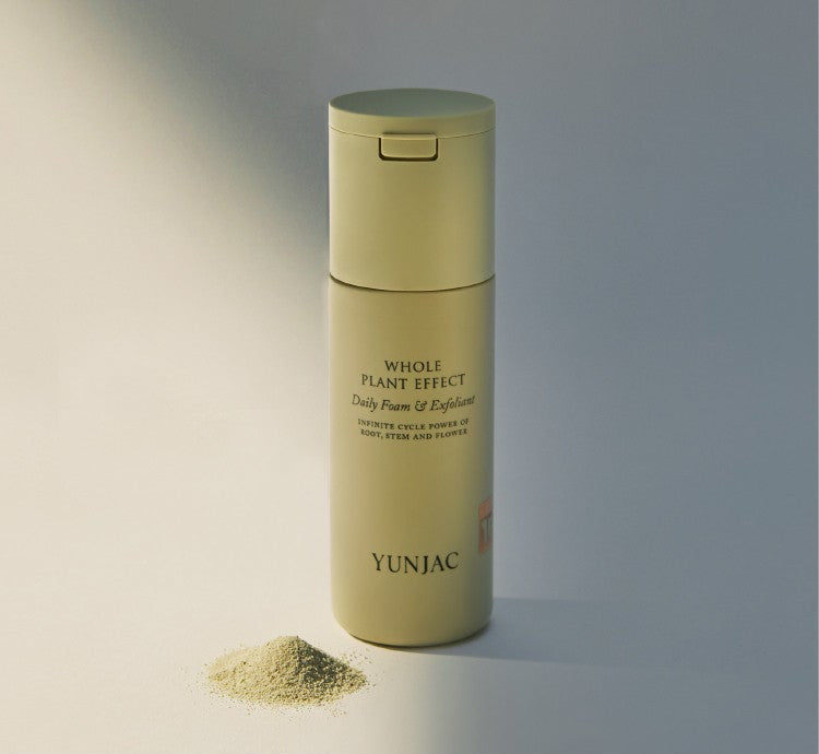 YUNJAC Whole Plant Effect Daily Foam & Exfoliant 80g (Bottle) - LUUELA