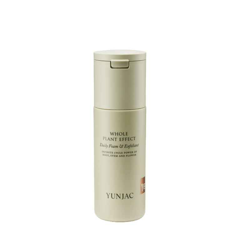 YUNJAC Whole Plant Effect Daily Foam & Exfoliant 80g (Bottle) - LUUELA