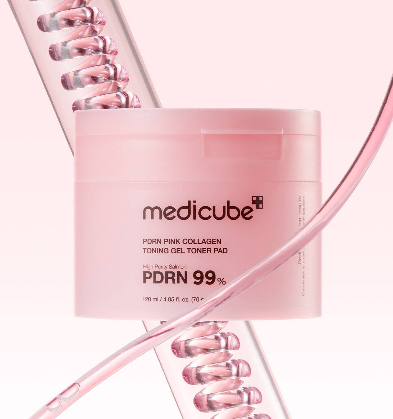 medicube PDRN Pink Collagen Gel Toner Pad 120ml/70pads - LUUELA
