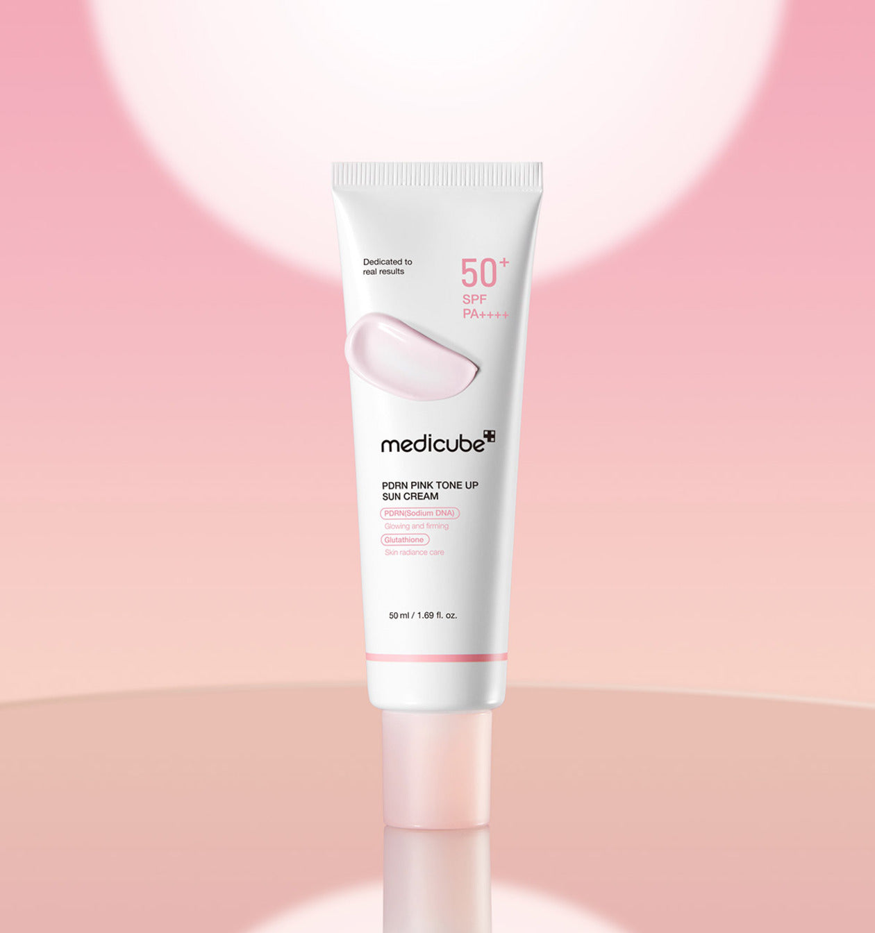 medicube PDRN Pink Tone Up Sun Cream 50ml - LUUELA