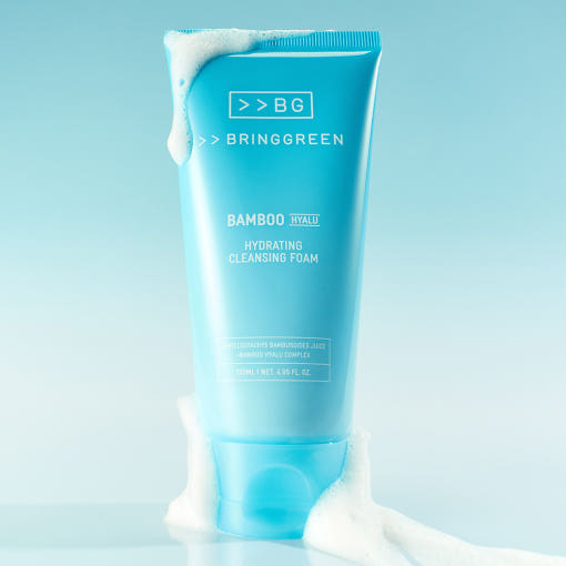 BRINGGREEN Bamboo Hyalu Hydrating Cleansing Foam 120ml - LUUELA