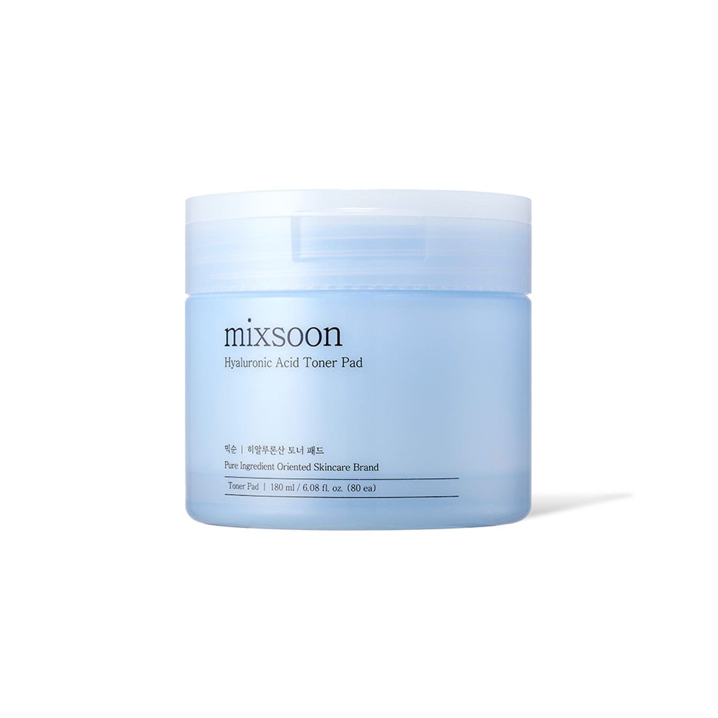 mixsoon Hyaluronic Acid Toner Pad 80ea/180ml - LUUELA