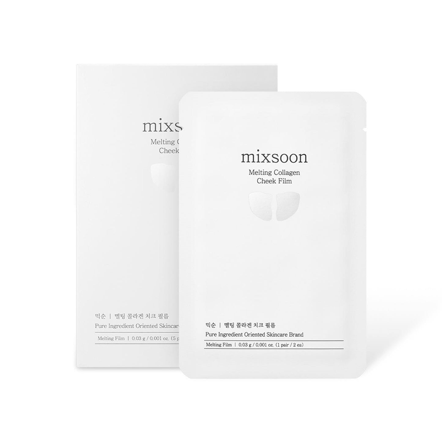 mixsoon Melting Collagen Cheek Film (10ea/5pairs) - LUUELA