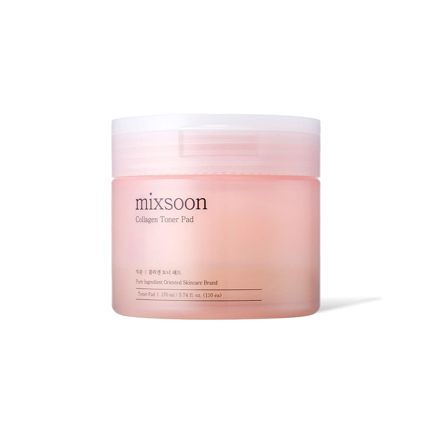 mixsoon PDRN Collagen Toner Pad 110ea/170ml - LUUELA