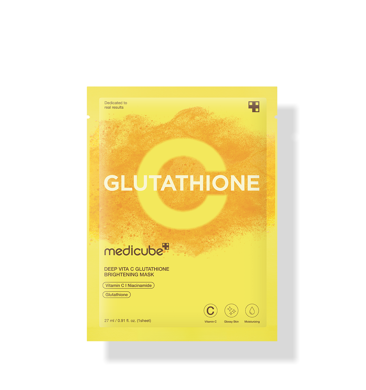 medicube Deep Vita C Glutathione Brightening Mask 27 X 5ea - LUUELA