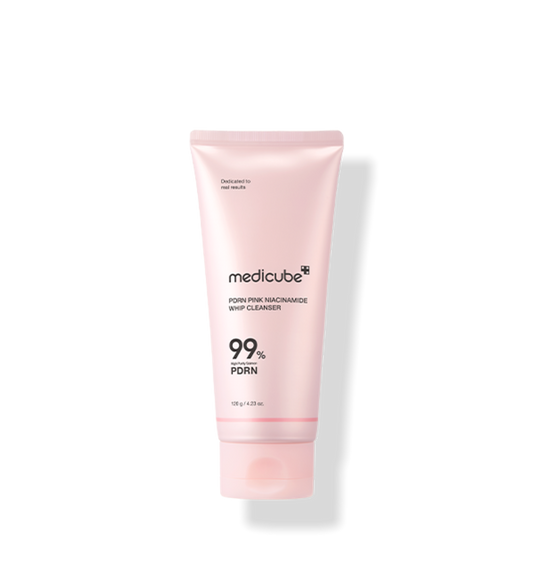 medicube PDRN Pink Niacinamide Whip Cleanser 120g - LUUELA