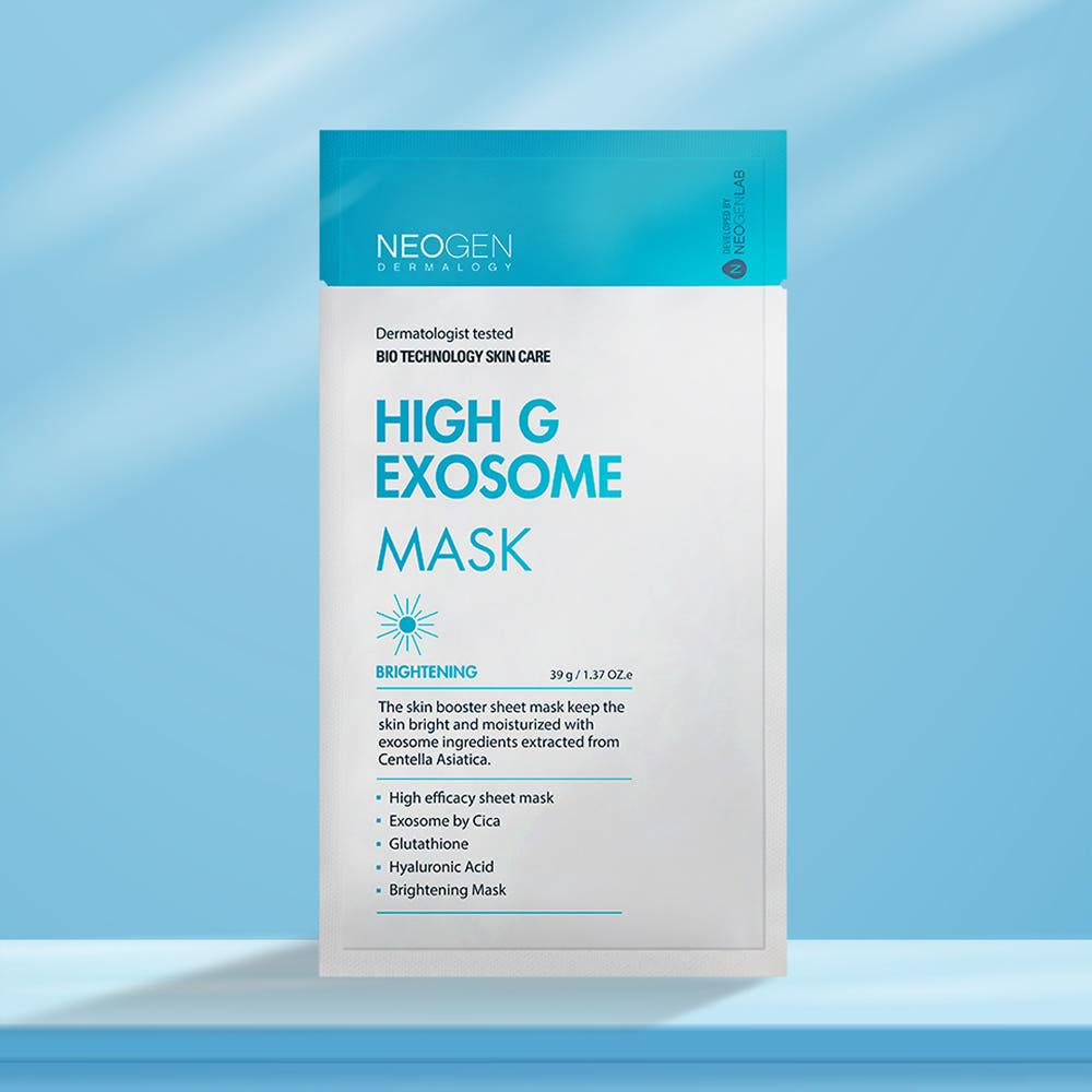 NEOGEN Dermalogy High G Exosome Mask Sheet 39g X 5ea - LUUELA