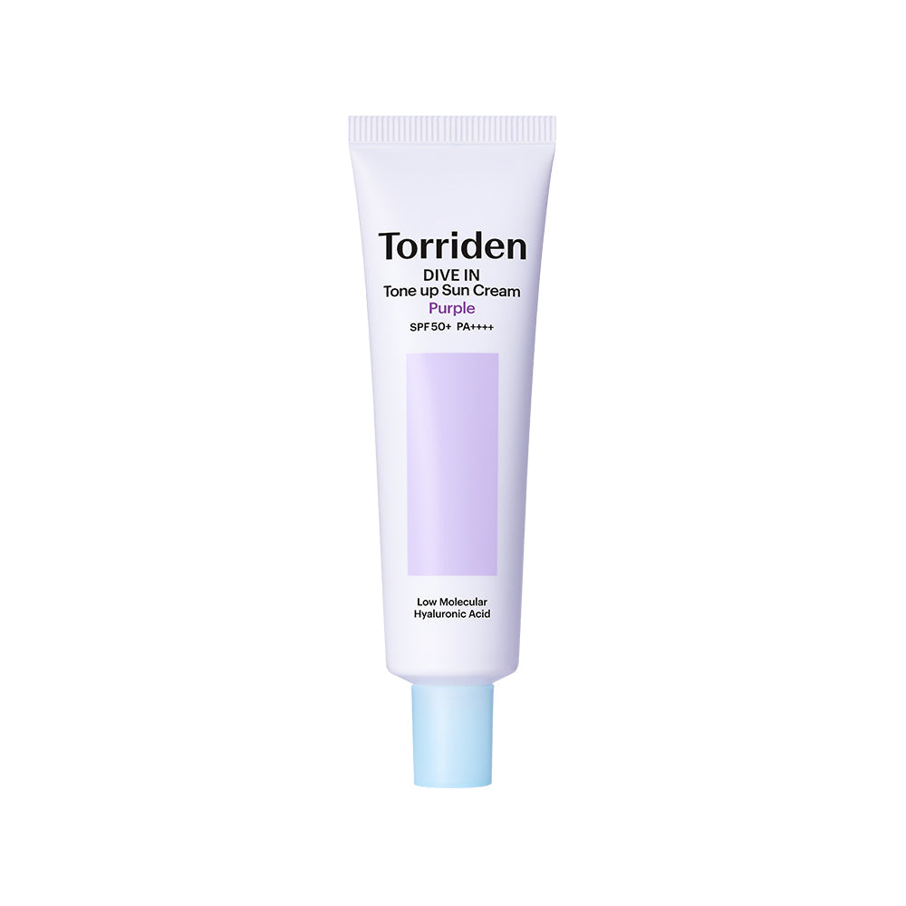 Torriden DIVE IN Purple Tone Up Sunscreen SPF 50+ PA++++ 60ml - LUUELA