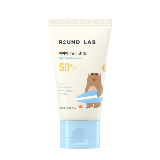 Round Lab Baby Mild Sun Cream SPF 50+ PA++++ 60ml - LUUELA